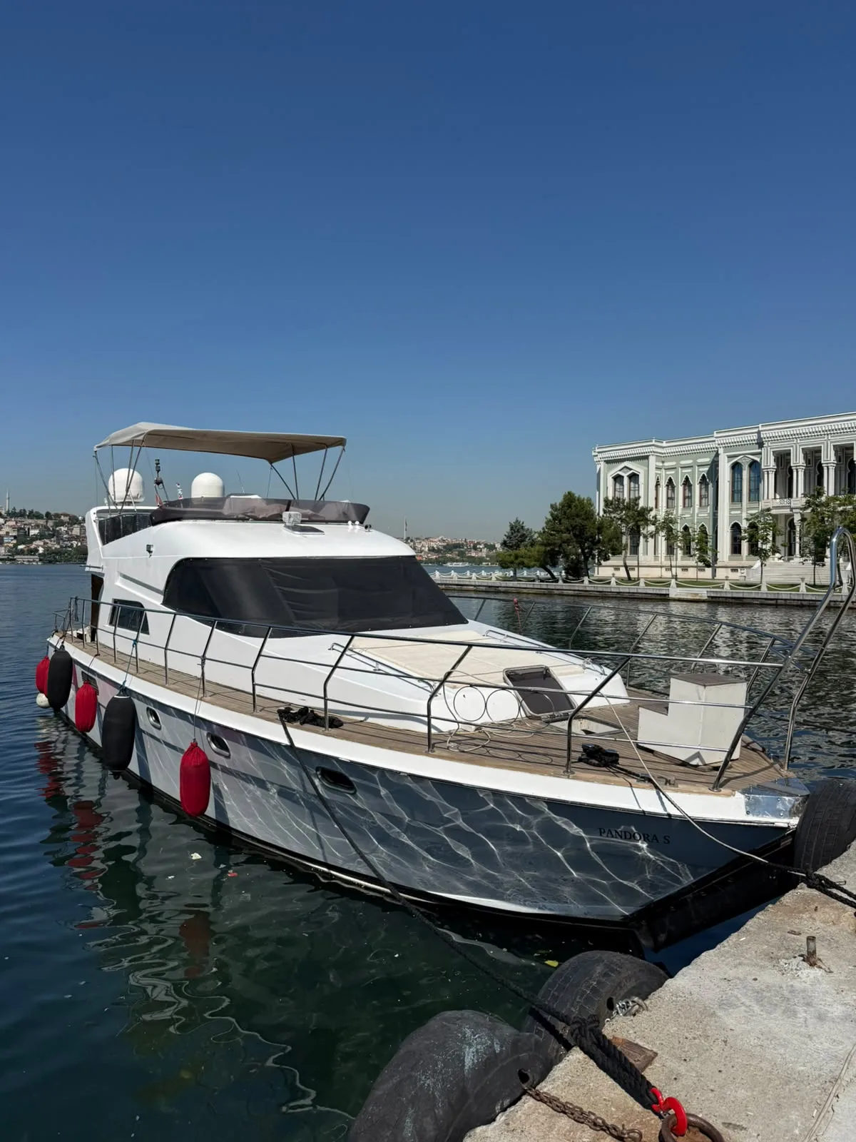 Private yacht for up to 15 guests